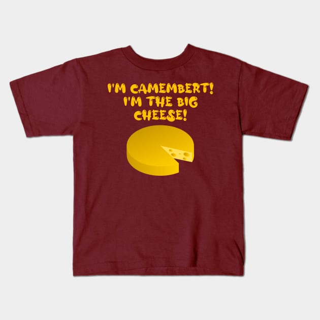 The Big Cheese, Carry On Film Humour Kids T-Shirt by Style Conscious